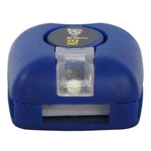 4 Pack: LED Key Cover Keychain Light - In Assorted Colors ..